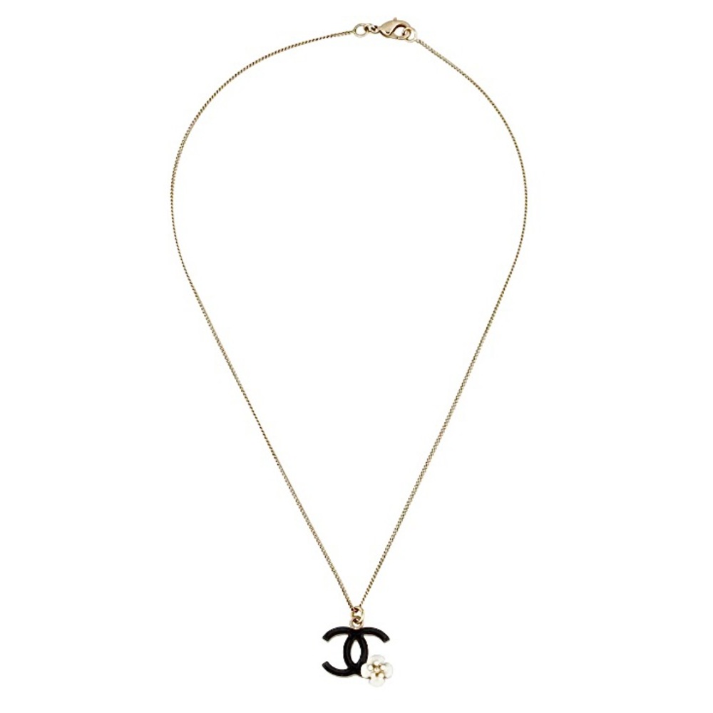 CC Camelia Flower Pendant Necklace